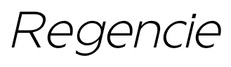 Regencie font