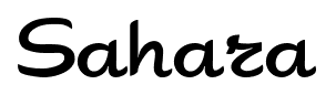 Sahara font