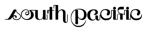 South Pacific font