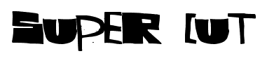 Super Cut font
