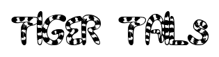 Tiger Tails font