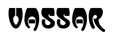 Vassar font