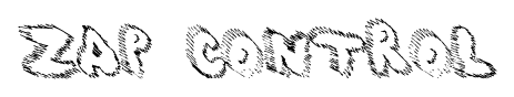 Zap Control font