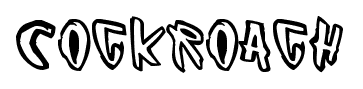 Cockroach font