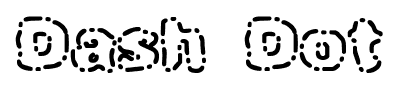 Dash Dot font