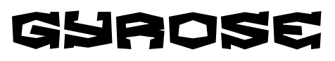 Gyrose font
