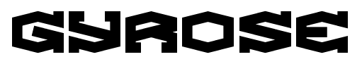Gyrose font