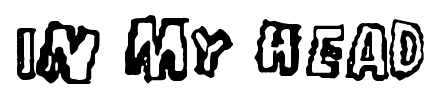 In my head font