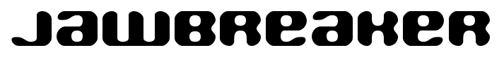 Jawbreaker font