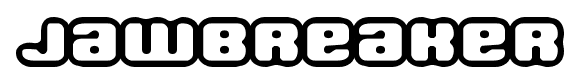 Jawbreaker font