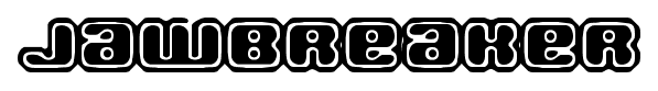 Jawbreaker font