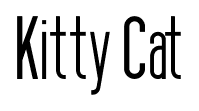 Kitty Cat font
