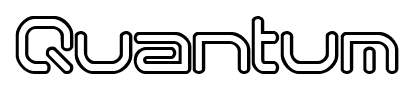 Quantum font