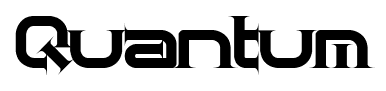 Quantum font
