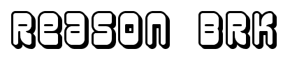 Reason BRK font