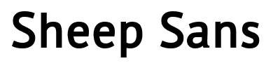 Sheep Sans font