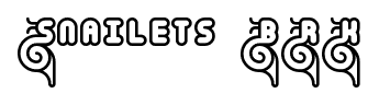 Snailets BRK font