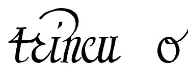 TRINCUlO font