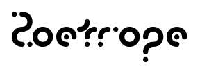 Zoetrope font