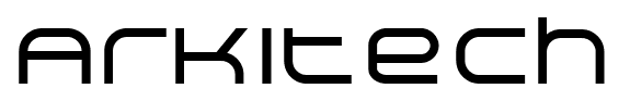 Arkitech font