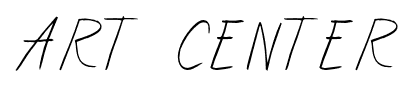 Art Center font