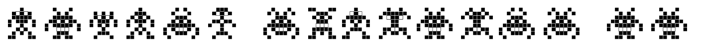 Binary Soldiers II font