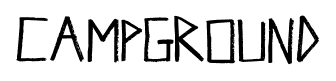 Campground font