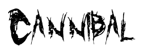Cannibal font