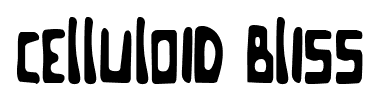 Celluloid Bliss font