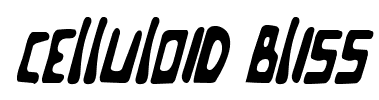 Celluloid Bliss font