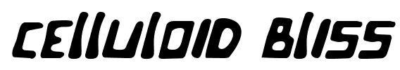 Celluloid Bliss font