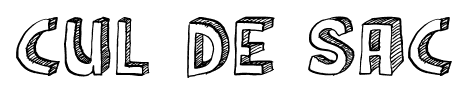 Cul De Sac font