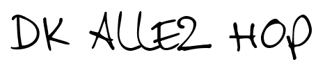 DK Allez Hop font