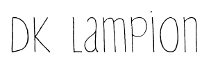 DK Lampion font