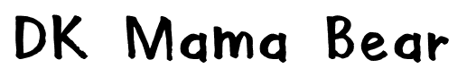 DK Mama Bear font