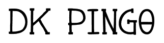 DK Pingo font