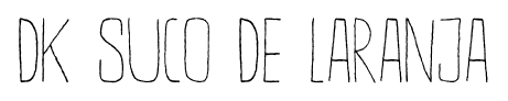 DK Suco De Laranja font