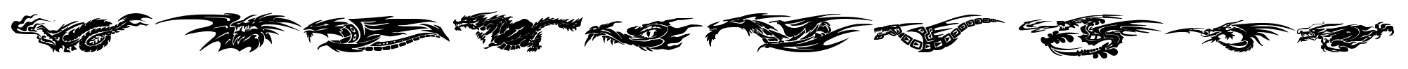 Dragons TFB font