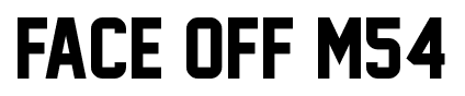 Face Off M54 font