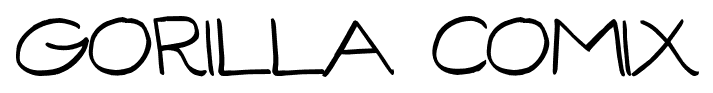 Gorilla Comix font