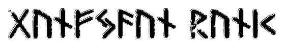 Gunfjaun Runic font