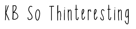 KB So Thinteresting font