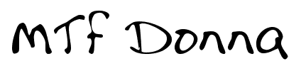 MTF Donna font