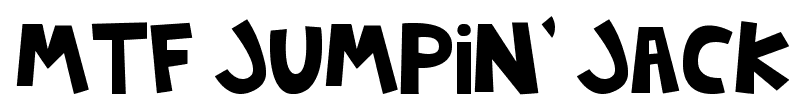MTF Jumpin’ Jack font
