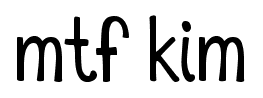 MTF Kim font