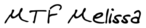 MTF Melissa font