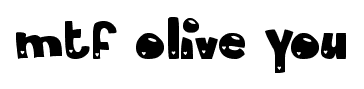 MTF Olive You font