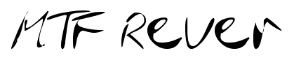 MTF Rever font