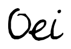 Oei font