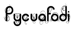 Pycuafodi font